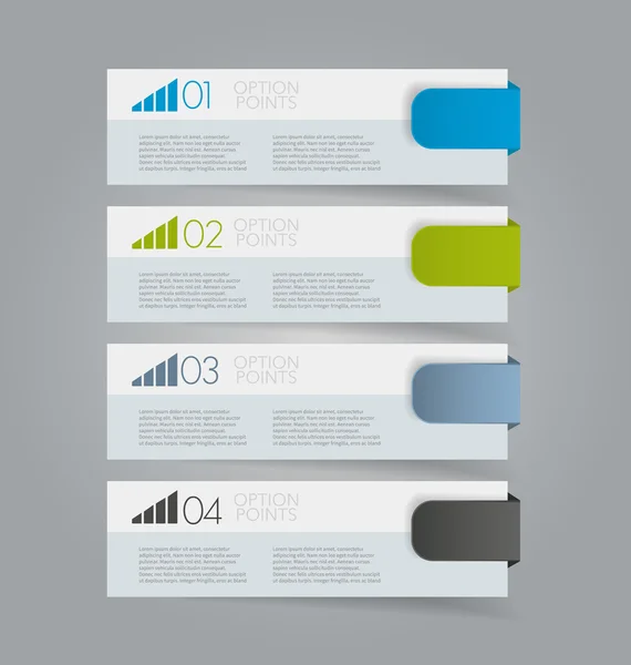 Infographics sjabloon voor het bedrijfsleven, onderwijs — Stockvector