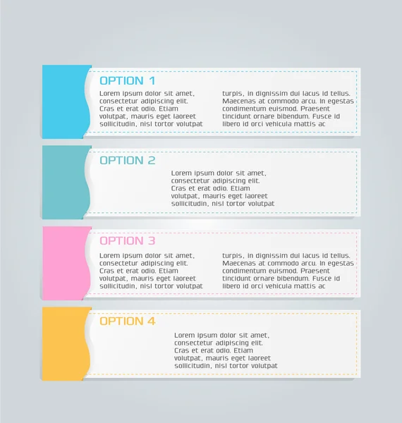 Infographics sjabloon voor het bedrijfsleven, onderwijs — Stockvector