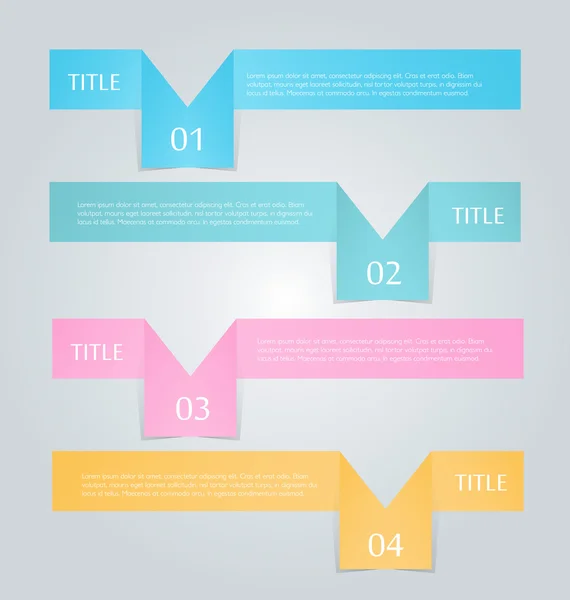 Infographics template for business, education — Stock Vector