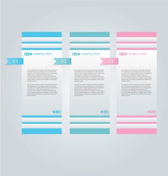 Business infographics sjabloon voor presentatie, onderwijs — Stockvector