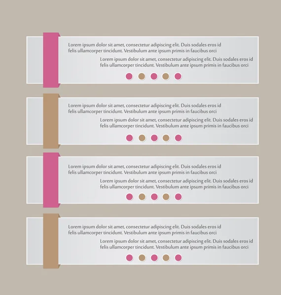 İş infographics şablonu tanıtım, eğitim için