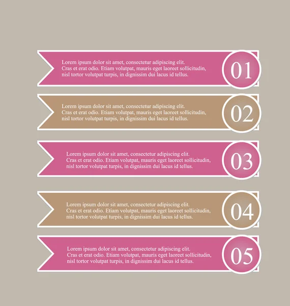 İş infographics şablonu tanıtım, eğitim için