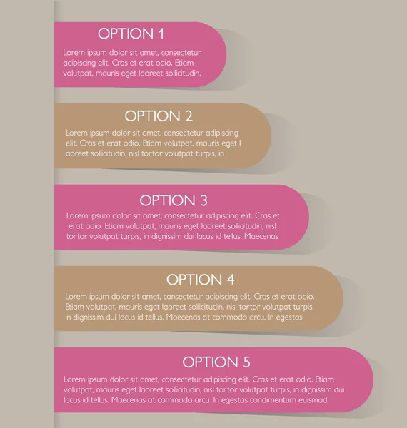 Plantilla de infografías de negocios para presentación, educación — Vector de stock