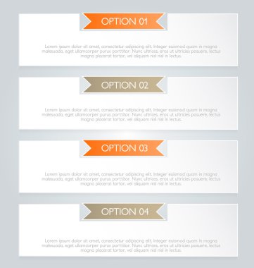 İş infographics şablonu tanıtım, eğitim için