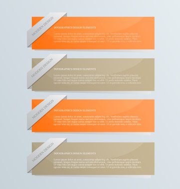 İş infographics şablonu tanıtım, eğitim için