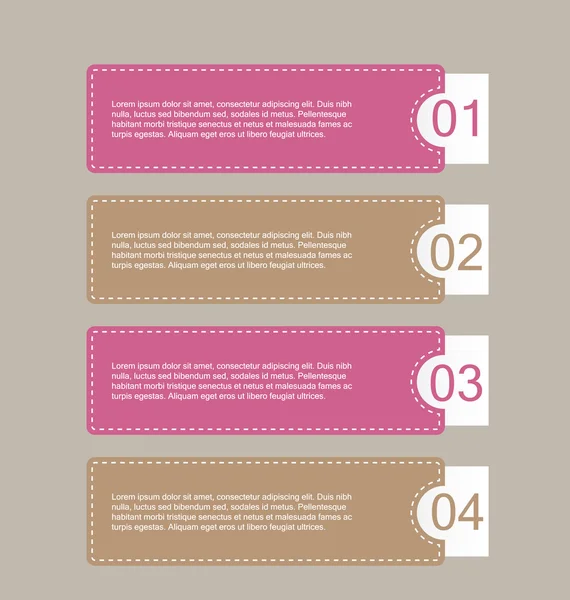 Modelo de infográficos de negócios para apresentação, educação —  Vetores de Stock