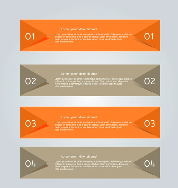 プレゼンテーション、教育用ビジネス infographics テンプレート — ストックベクタ