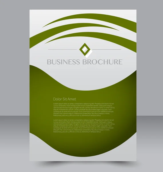 Abstract flyer ontwerp achtergrond. Brochure sjabloon. — Stockvector