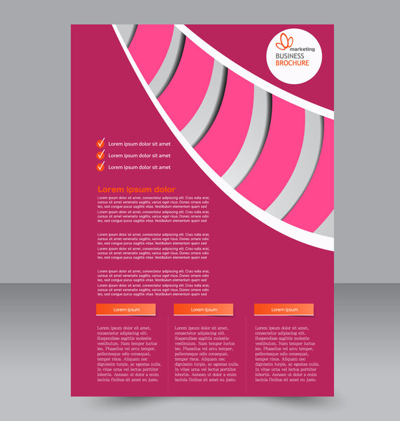 Фон дизайна абстрактного флаера. Шаблон брошюры. 