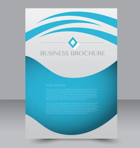 Abstract flyer ontwerp achtergrond. Brochure sjabloon. — Stockvector