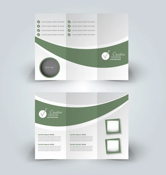 Brochure modello di design per le imprese, l'istruzione, la pubblicità . — Vettoriale Stock