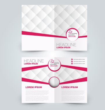 Soyut el ilanı tasarım arka planı. Broşür şablonu.