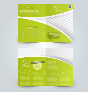 Soyut el ilanı tasarım arka planı. Broşür şablonu.