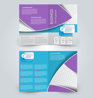 Soyut el ilanı tasarım arka planı. Broşür şablonu.