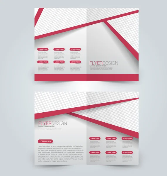 Abstract flyer ontwerp achtergrond. Brochure sjabloon. — Stockvector