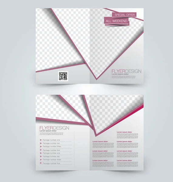 Fond abstrait de conception de flyer. Modèle de brochure. — Image vectorielle