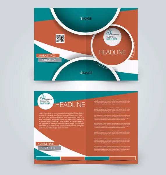 Abstract flyer ontwerp achtergrond. Brochure sjabloon. — Stockvector