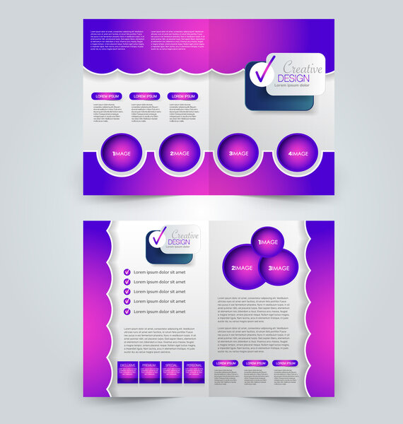 Фон дизайна абстрактного флаера. Шаблон брошюры