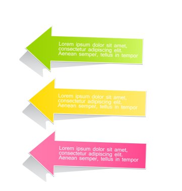 Modern Infographic renkli tasarım şablonu