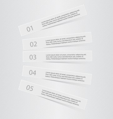 Gölge vektör çizim sahip modern infographics renkli web tasarım şablonu