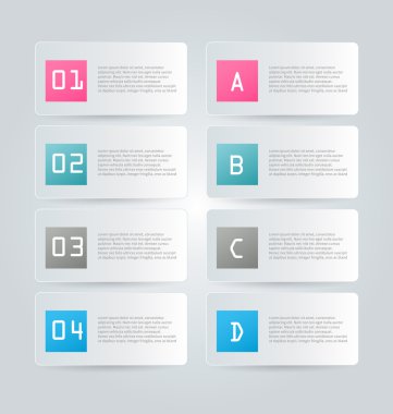 İş için Infographics şablon