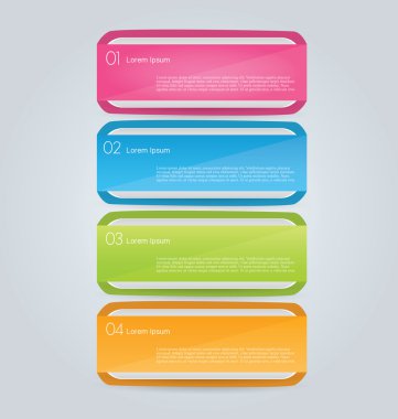 İş için Infographics şablon