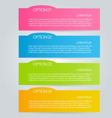 İş için Infographics şablon