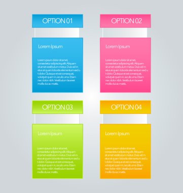 İş için Infographics şablon