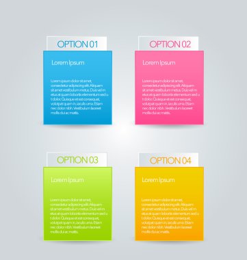 İş için Infographics şablon