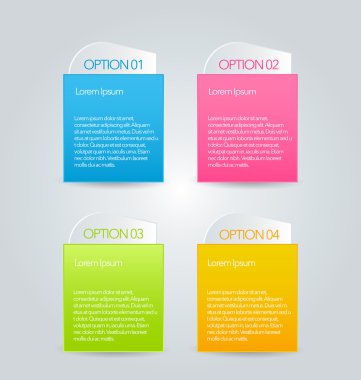 İş için Infographics şablon