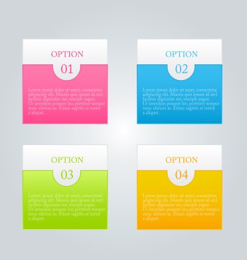 İş için Infographics şablon