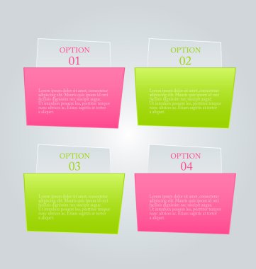 İş için Infographics şablon