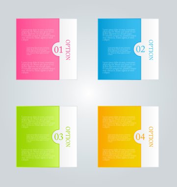 İş için Infographics şablon