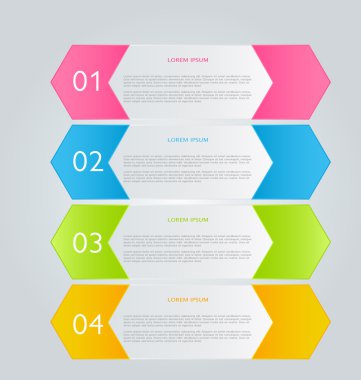 İş için Infographics şablon