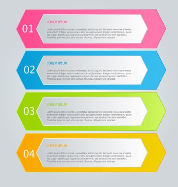 İş için Infographics şablon