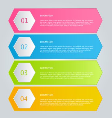 İş için Infographics şablon