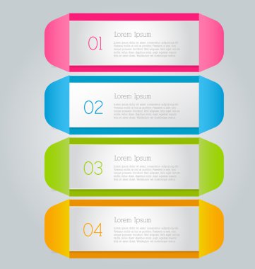 İş için Infographics şablon