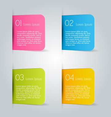 İş için Infographics şablon