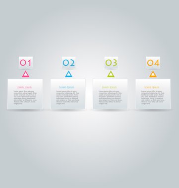 İş için Infographics şablon