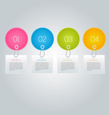 İş için Infographics şablon