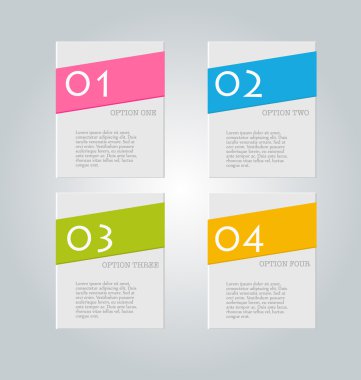 İş için Infographics şablon