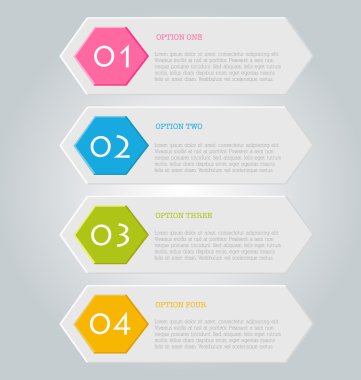 İş için Infographics şablon