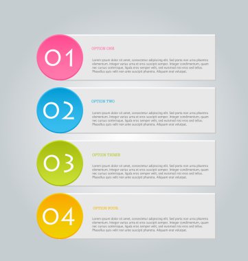 İş için Infographics şablon