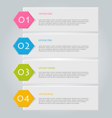 İş için Infographics şablon