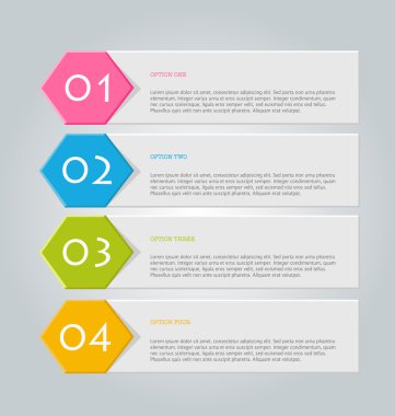 İş için Infographics şablon