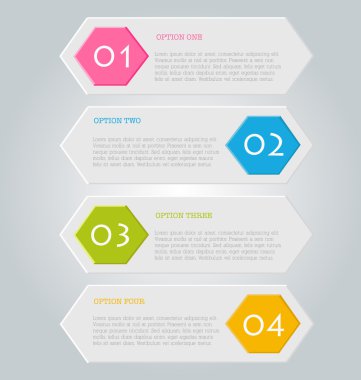 İş için Infographics şablon