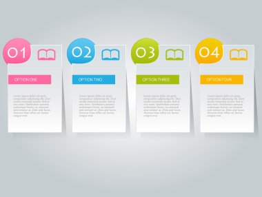 İş Infographic şablonu sununuz için