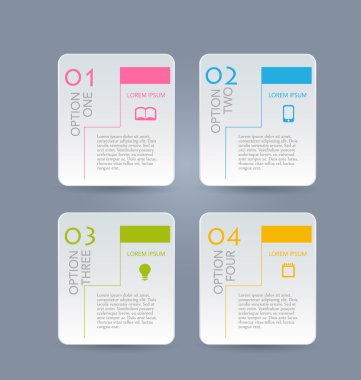 İş için Infographics şablon