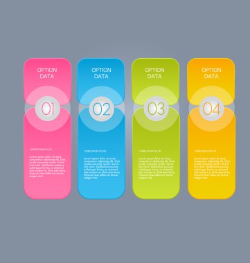 İş için Infographics şablon