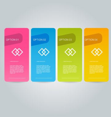 İş için Infographics şablon